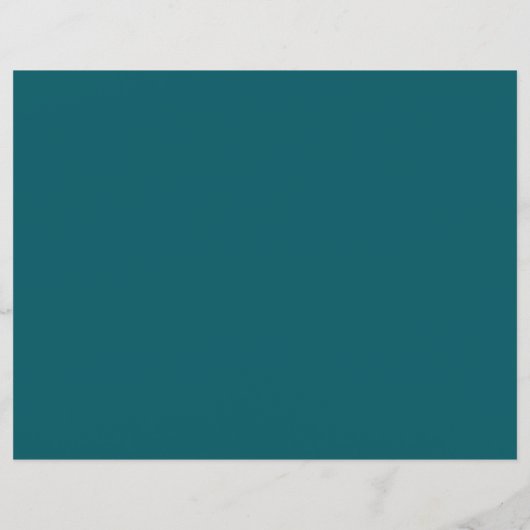 Bodembord voor bruiloft - Blauwgroen en Oranje huw (Achterkant)