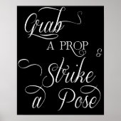 Bodembord voor bruiloft poster (Voorkant)