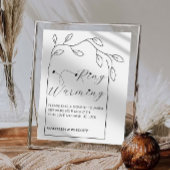 Bodembord voor olierampen poster