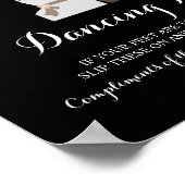 Bodembord voor Teenslippers met bride- en aarddans Poster (Hoek)