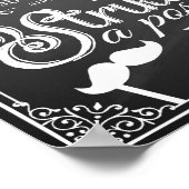 Bodembordbord voor weduwenfoto's poster (Hoek)