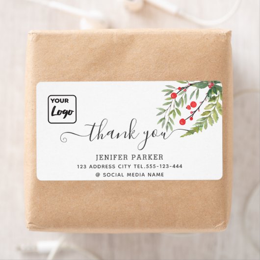 Bodembotanische heilige logo dank u etiket (Insitu)