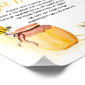 Bodembotanische late nachtelijke doekjes poster (Hoek)