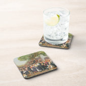 Bodembruiloft in Neder-Oostenrijk (olie op doek) Drankjes Onderzetter (Rechterzijde)