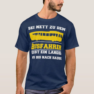 Bodembuschauffeur T-shirt