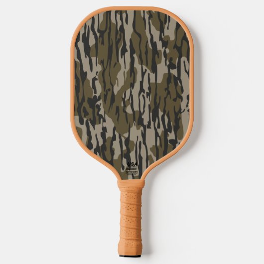 bodemcamouflage pickleball paddle (Achterkant)