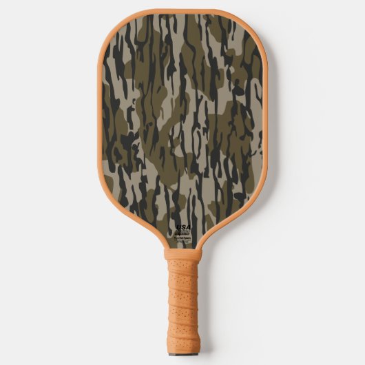 bodemcamouflage pickleball paddle (Voorkant)