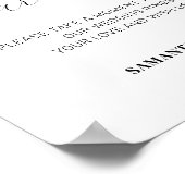 Bodemceremonie voor weddenschappen poster (Hoek)