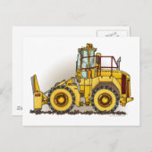 Bodemcompactor-postkaart Briefkaart (Voorkant / Achterkant)