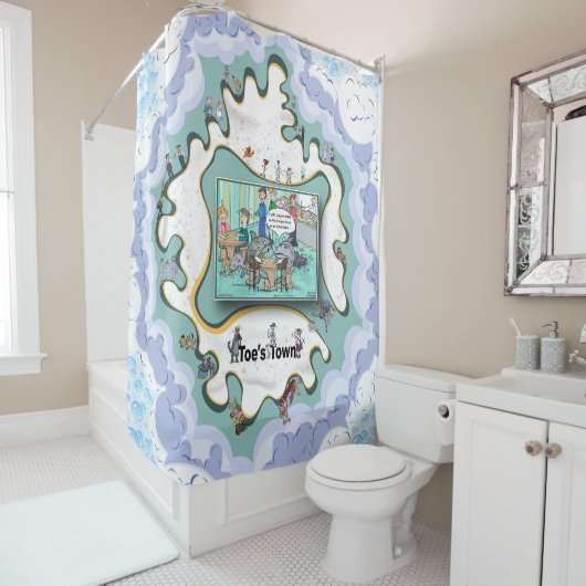 Bodemdieren | Afstuderen Douchegordijn (In situ)