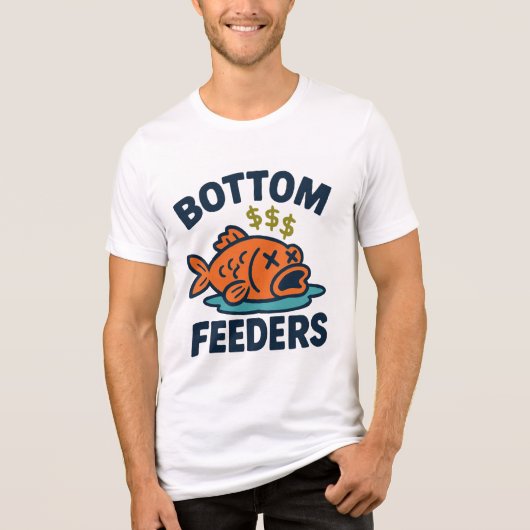 Bodemdieren Tri-Blend Shirt (Voorkant)