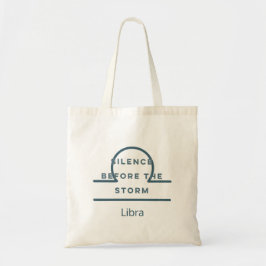 Bodemdierentuin — Vun Quote Blue & White Tote Bag