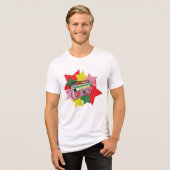 Bodemdoos Tri-Blend Shirt (Voorkant volledig)