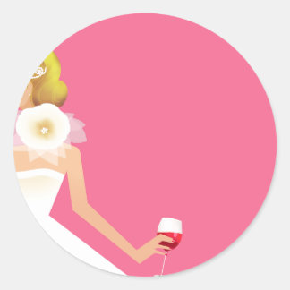 Bodemdouchegelaar Ronde Sticker