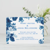 Bodemflank van Capri Blue en White, Kaart (Staand voorkant)