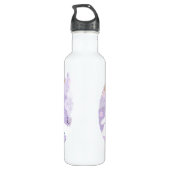 Bodemflesje van luzerke Bunnies (lavender) Waterfles (Achterkant)
