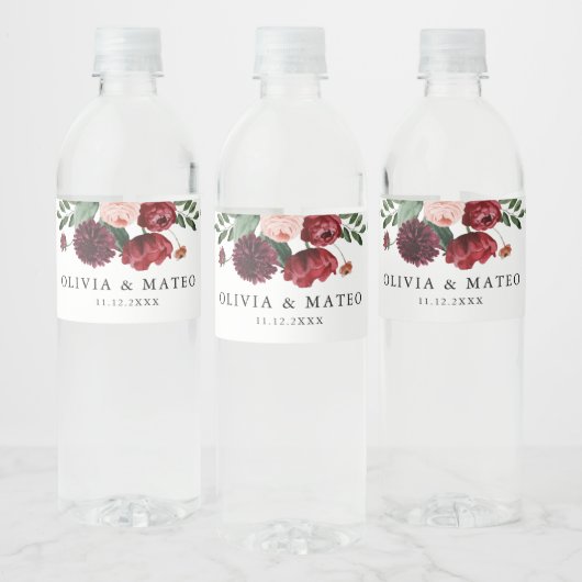 Bodemflinterfles Waterfles Etiket (Flessen)