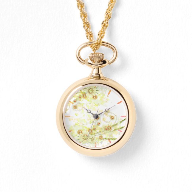 BodemFloral Horloge (Voorkant)