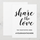 Bodemhashtag Kaart (Voorkant / Achterkant)