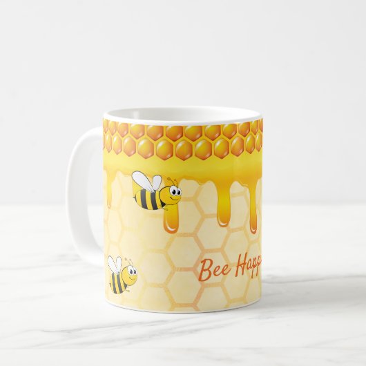 Bodemhoningraathoning Koffiemok (Voorkant links)