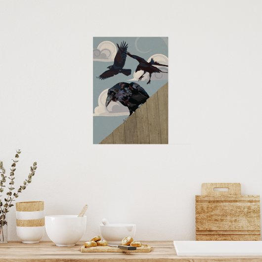 Bodeminvasie Poster (Keuken)