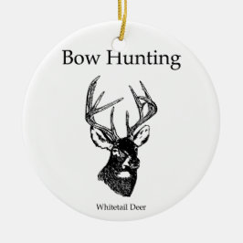 Bodemjacht (White Tail Buck) Keramisch Ornament