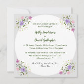 Bodemkleding van het gebedde ontwerp van de bloeme kaart (Achterkant)