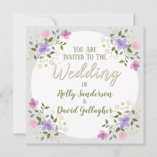 Bodemkleding van het gebedde ontwerp van de bloeme kaart (Voorkant)