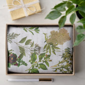 Bodemkruiden bloemen Herbarium Tissuepapier (Geschenk)