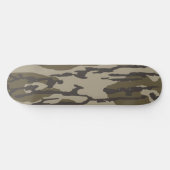 Bodemland Camo Bottomland Camouflage Persoonlijk Skateboard (Horizontaal)