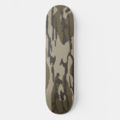 Bodemland Camo Bottomland Camouflage Persoonlijk Skateboard (Voorkant)