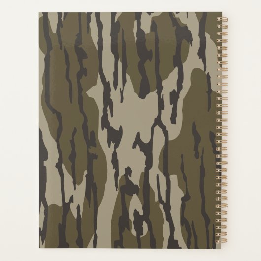 Bodemland Camo Bottomland Camouflage Planner (Achterkant)
