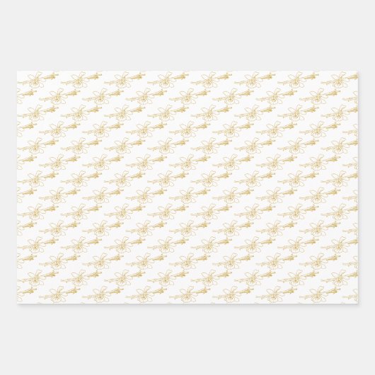 Bodemlavendellavendel sinaasappel inpakpapier vel (Voorkant 2)