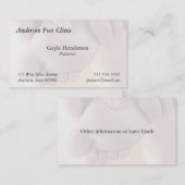 Bodemonderkant Visitekaartje (Voorkant / Achterkant)