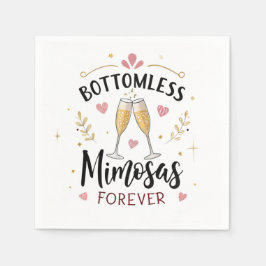 Bodemoze Mimosas Voor Altijd Servetten - Brunch Fe