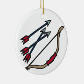 Bodempijlen Keramisch Ornament (Rechts)