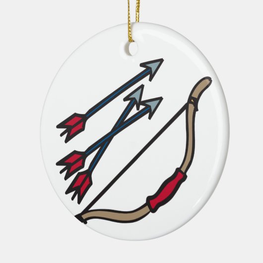 Bodempijlen Keramisch Ornament (Links)