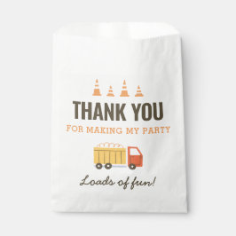 Bodempomp Truck Birthday Bedankzakje