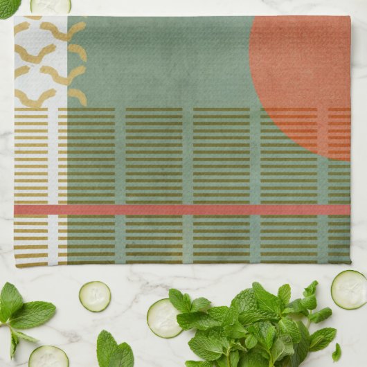 Bodemruge III Theedoek (Gevouwen)