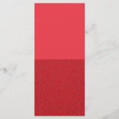 Bodemruis Tomaat Rood Plat Menu – Aanpasbaar (Voorkant)