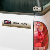 Bodemsticker van het Britse leger Bumpersticker (Op Truck)