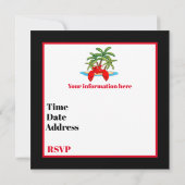 Bodemstrand bij Cute Lobster Kaart (Achterkant)