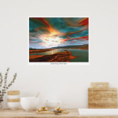 Bodemstromen, lichtbronnen poster (Keuken)