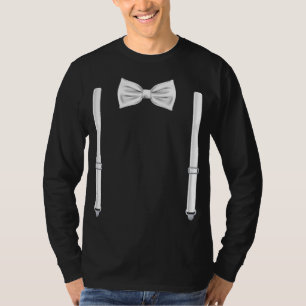 BodemStropdas met Suspenders Funny Wedding T-shirt