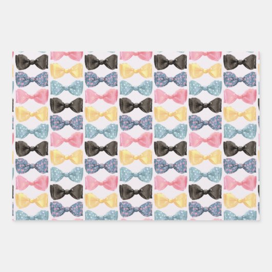 BodemStropdassen Inpakpapier Vel (Voorkant 3)