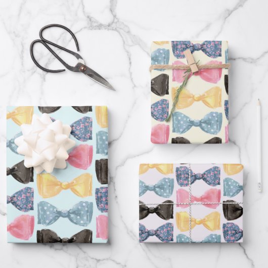 BodemStropdassen Inpakpapier Vel (Voorkant)