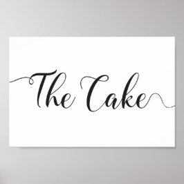 Bodemtang. Het Poster van de Cake
