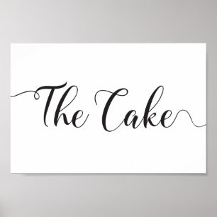 Bodemtang. Het Poster van de Cake
