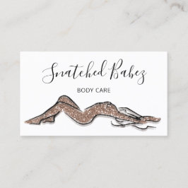 Bodemverzorging QRCODE Roos Glitter SPA Visitekaartje