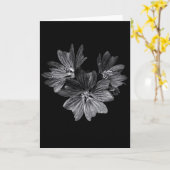 Bodemvloeren in zwart-wit nr. 11 kaart (Gele Bloem)